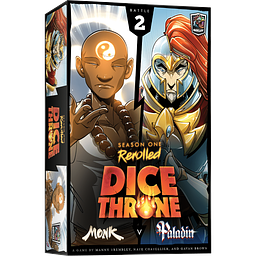 Dice Throne: Season One ReRolled – Monk v. Paladin