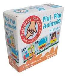 Piuí-Piuí Animais Trilíngue